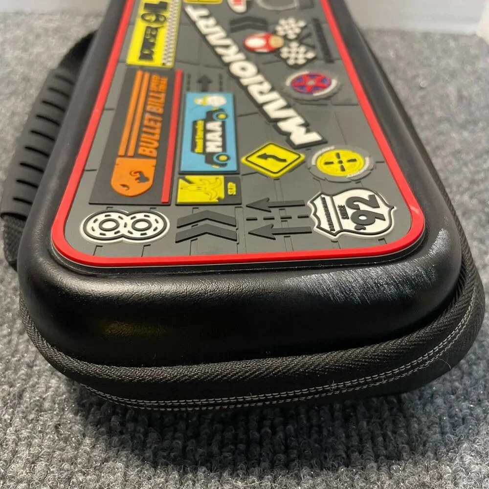 Nintendo Switch Mario Kart Deluxe Travel Case for Switch Console Patchwork